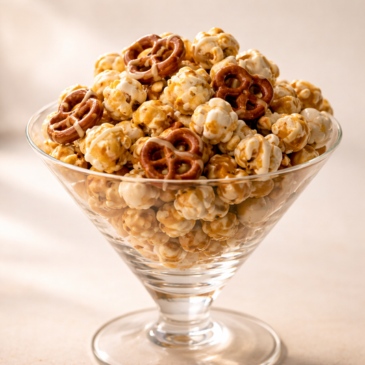 White Chocolate Caramel Pretzel