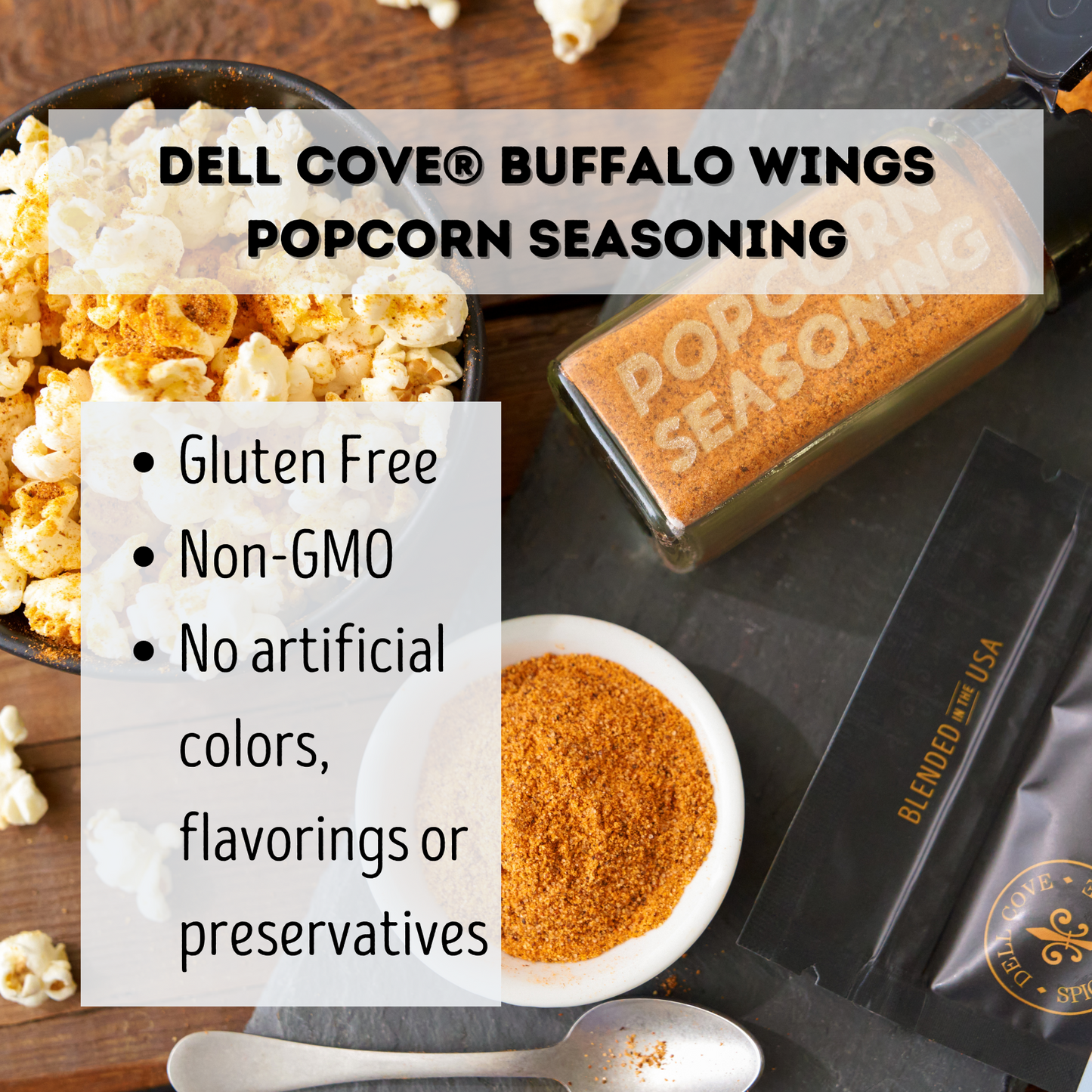 Buffalo Wings Popcorn Seasoning
