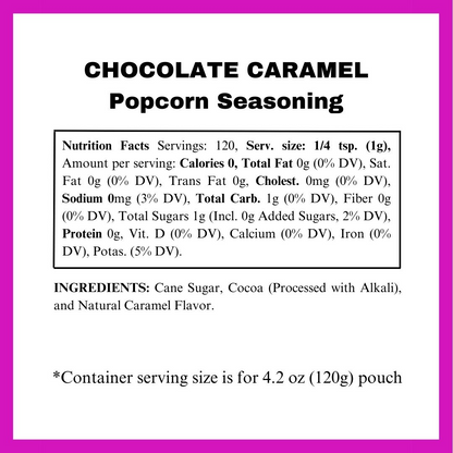 Chocolate Caramel Popcorn Seasoning