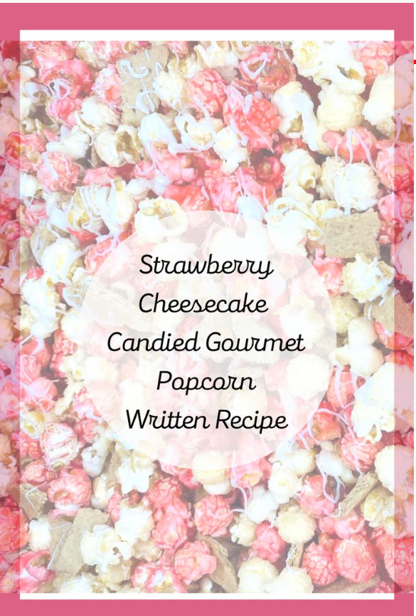 Strawberry Cheesecake Popcorn (Written Tutorial)