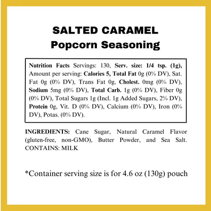 Salted Caramel Popcorn Seasoning