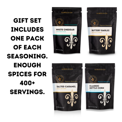 Salty and Sweet Popcorn Seasonings Gift Set